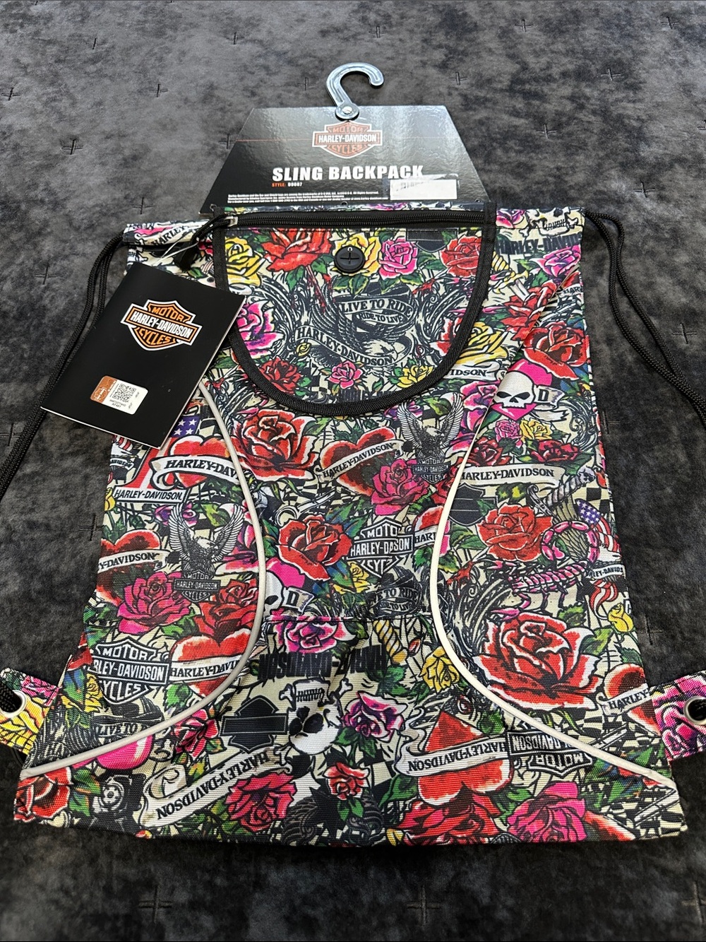NWT Harley Davidson, sling backpack